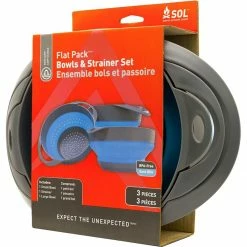 Deals π₯° Buy β Adventure Ready Brands Books, Maps & Games SOL Flat Pack Bowls & Strainer Set π π