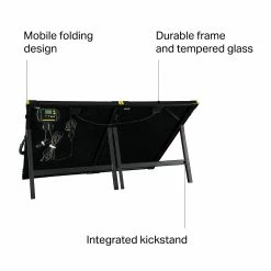 Wholesale 👍 Best Pirce 🧨 Goal Zero Batteries & Solar Power Boulder 200 Briefcase Solar Panel + 20A Charge Controller 🤩 💯 -Hiking & Camping Essentials Sales Store ONECOL D5 16