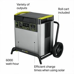Coupon 😉 Wholesale 💯 Goal Zero Batteries & Solar Power Yeti 6000X Portable Power Station 🎁 👏 -Hiking & Camping Essentials Sales Store ONECOL D9